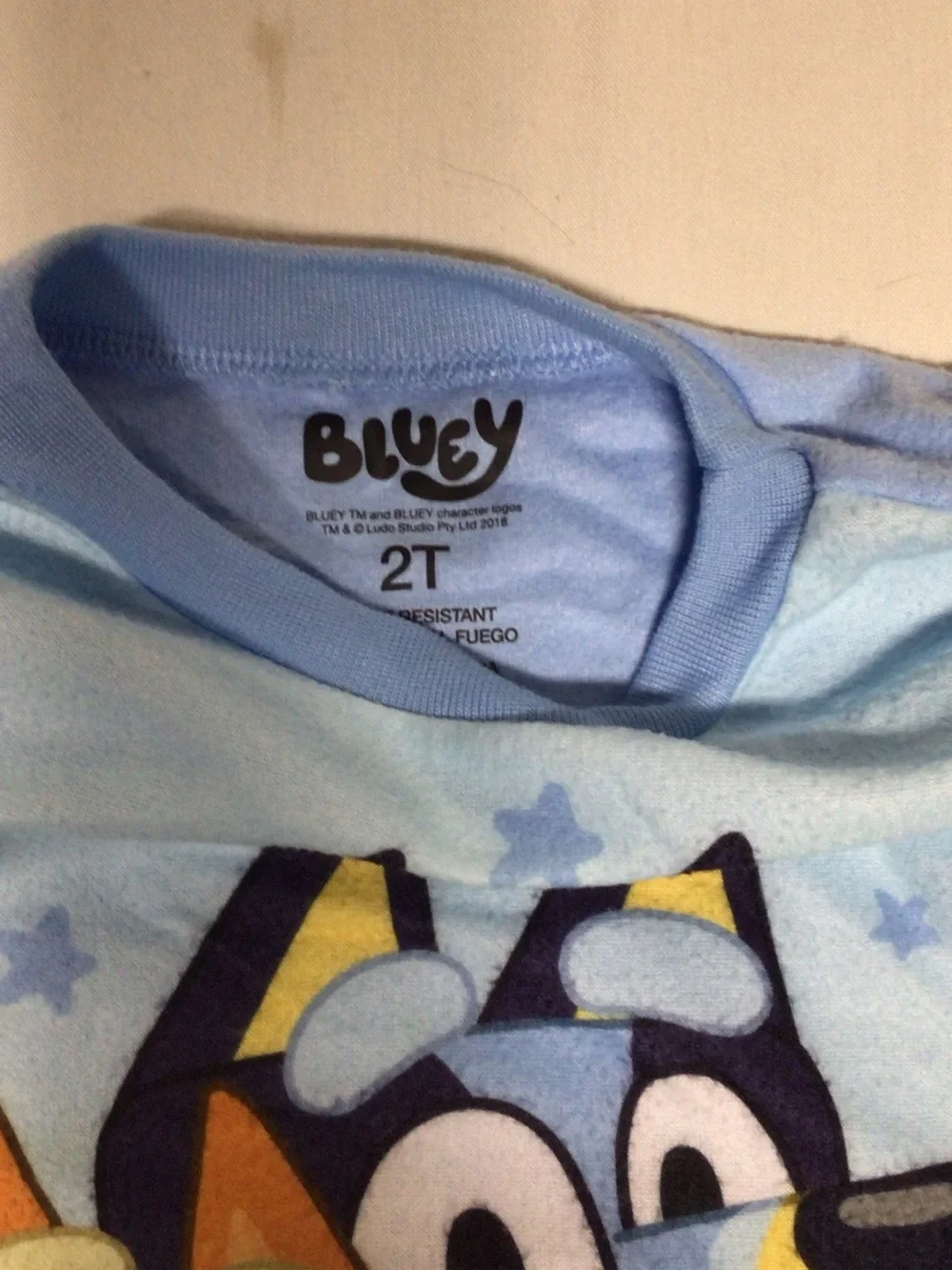 Bluey soft light